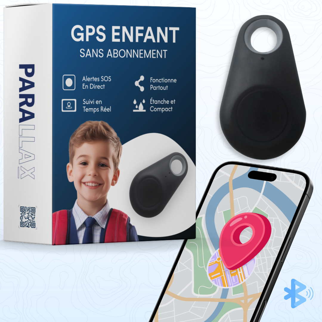 Traceur GPS Enfant Sans Abonnement | Parallax