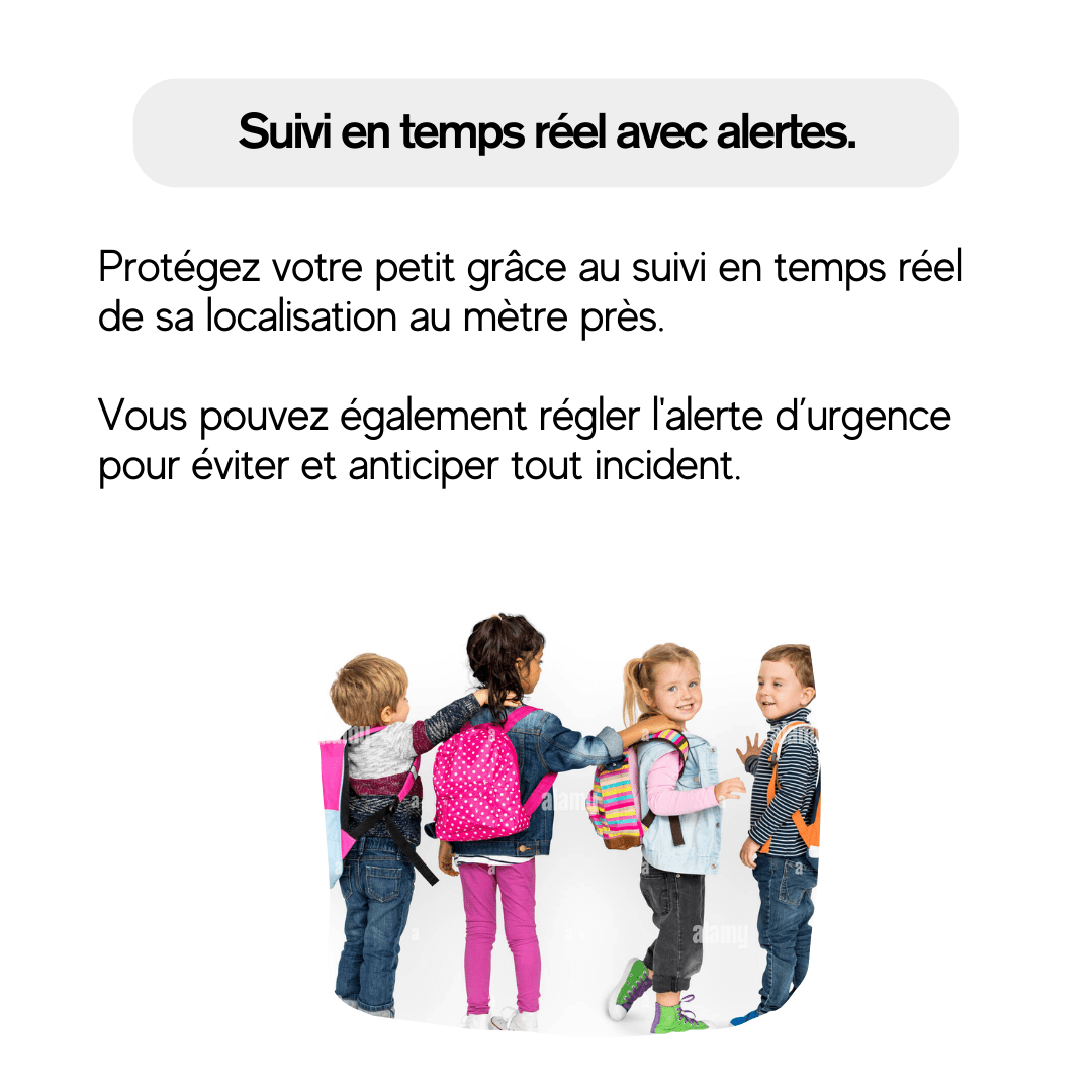 Havenbridges | Traceur GPS Enfant avec Localisation en Temps Réel - HAVENBRIDGES