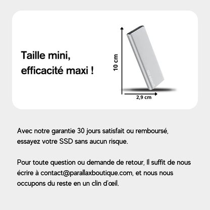 Disque dur Externe SSD 500Go à 64To  | Parallax