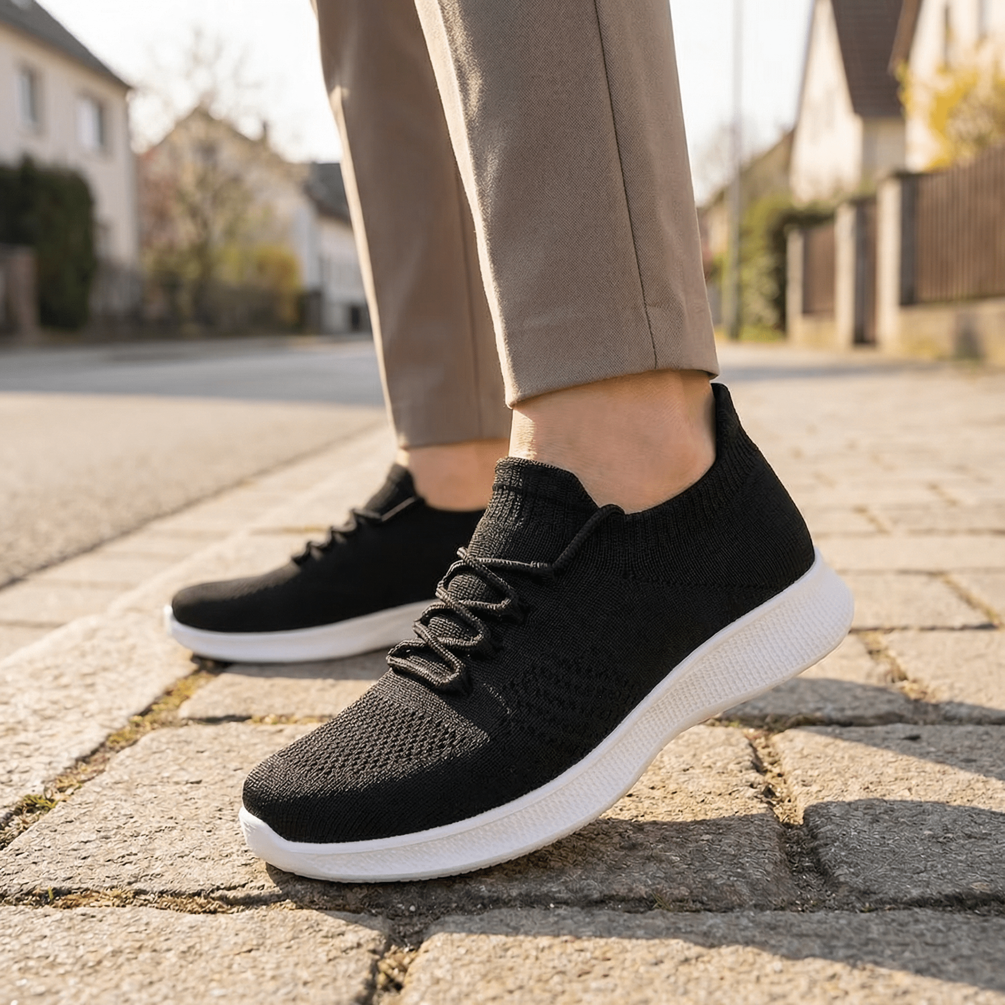 Aura Knit – Sneakers Slip - On Respirantes & Confort Quotidien - Parallax