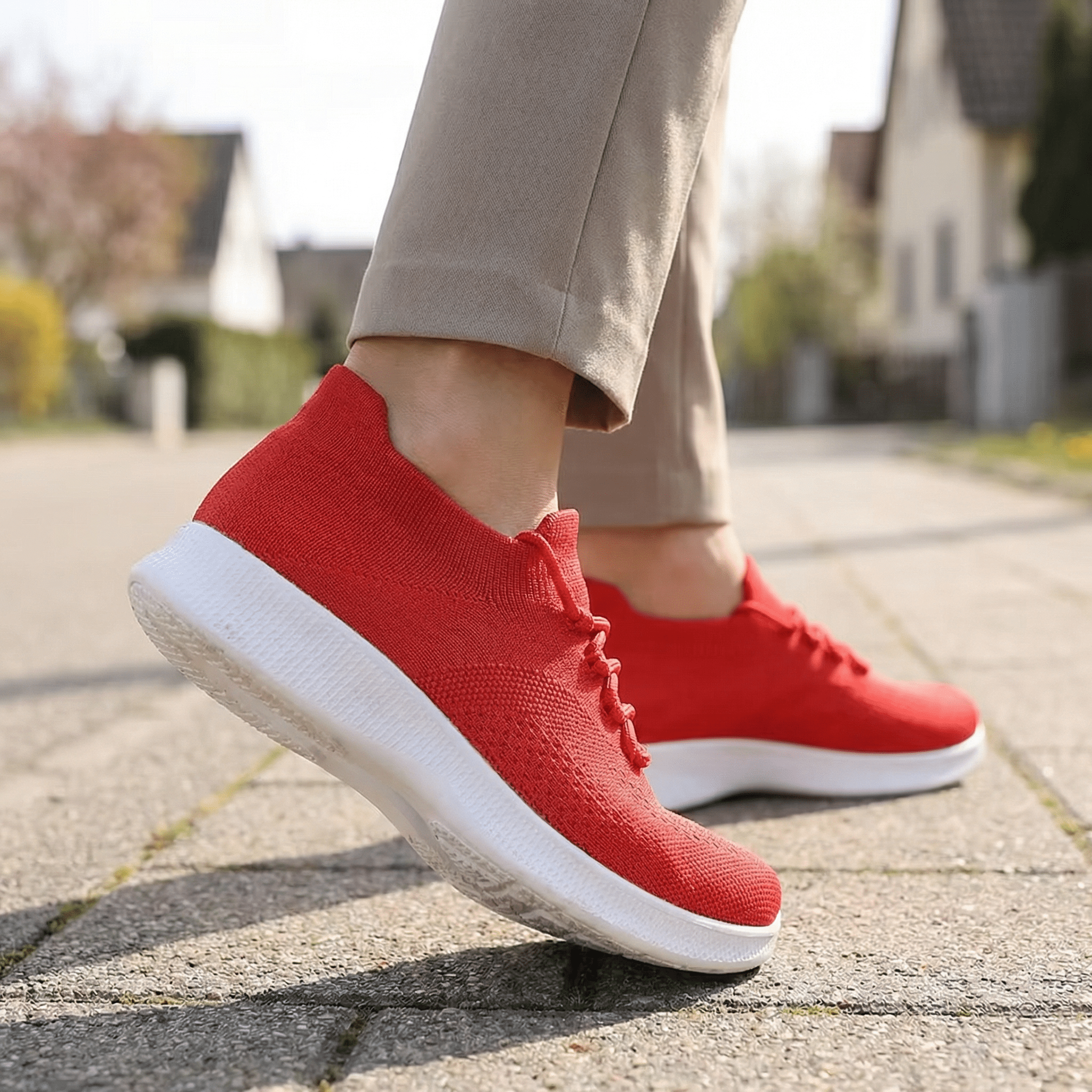 Aura Knit – Sneakers Slip - On Respirantes & Confort Quotidien - Parallax