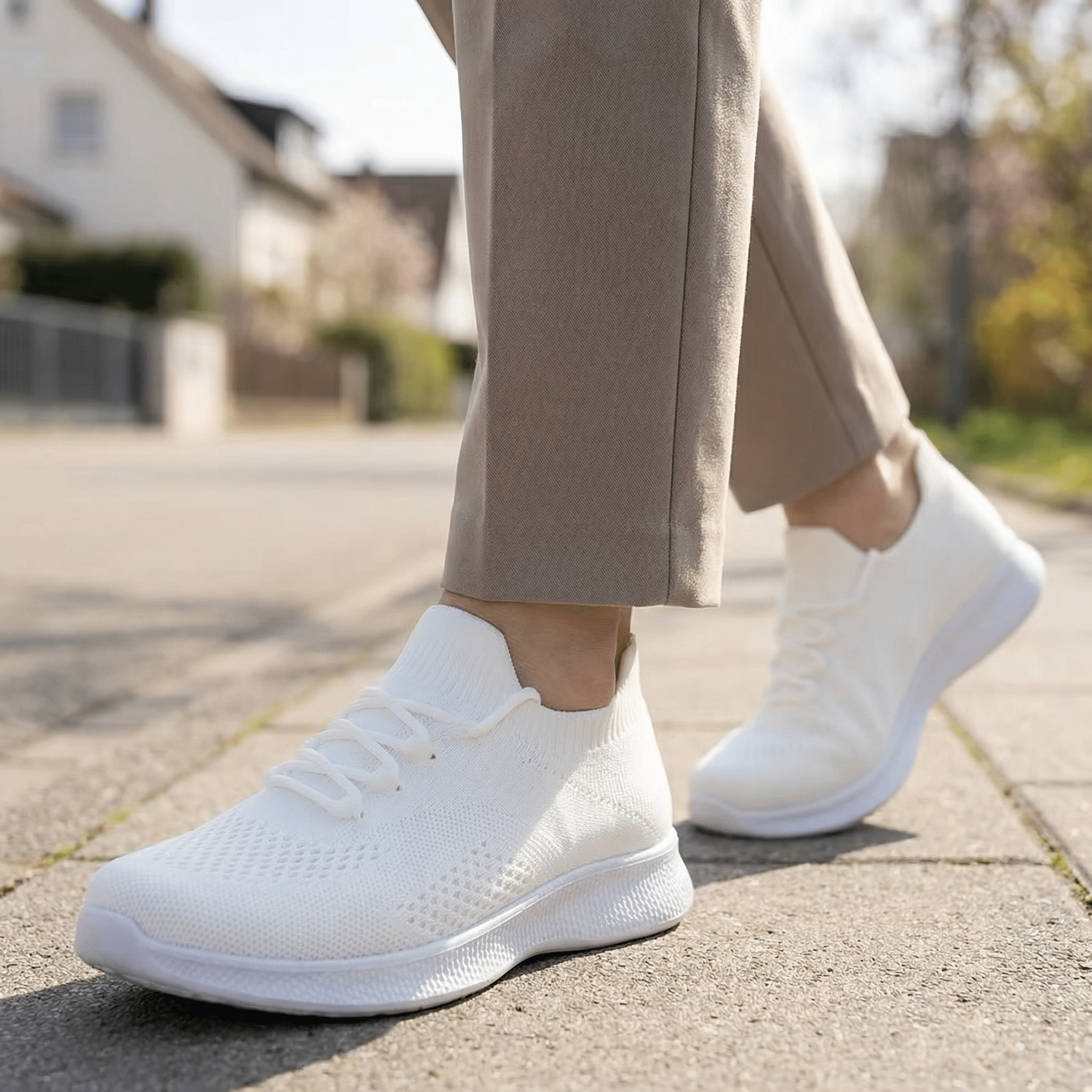 Aura Knit – Sneakers Slip - On Respirantes & Confort Quotidien - Parallax