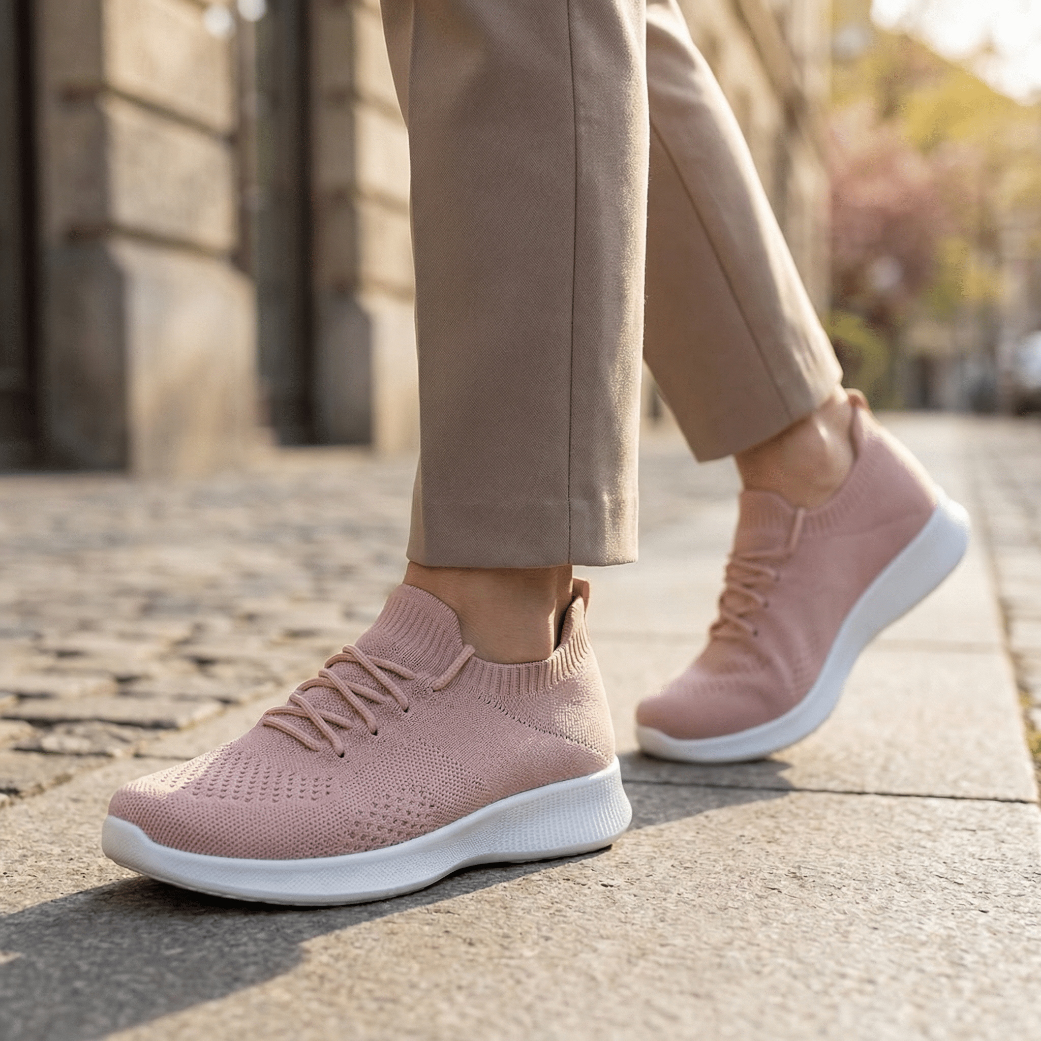 Aura Knit – Sneakers Slip - On Respirantes & Confort Quotidien - Parallax