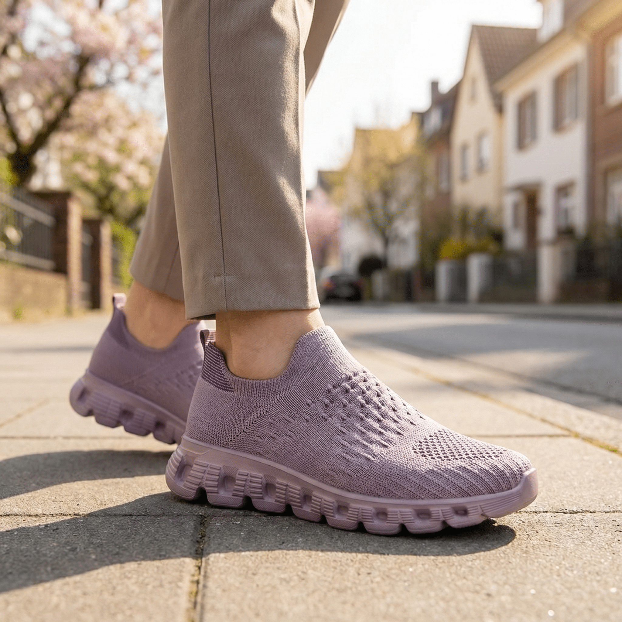 Cloud - Step Drift – Sneakers Slip - On Ultra - Légères & Semelle à Mémoire de Forme - Parallax