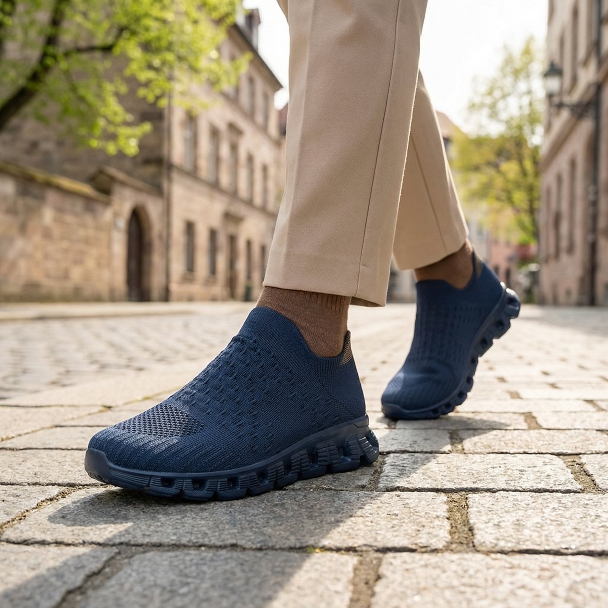 Cloud - Step Drift – Sneakers Slip - On Ultra - Légères & Semelle à Mémoire de Forme - Parallax