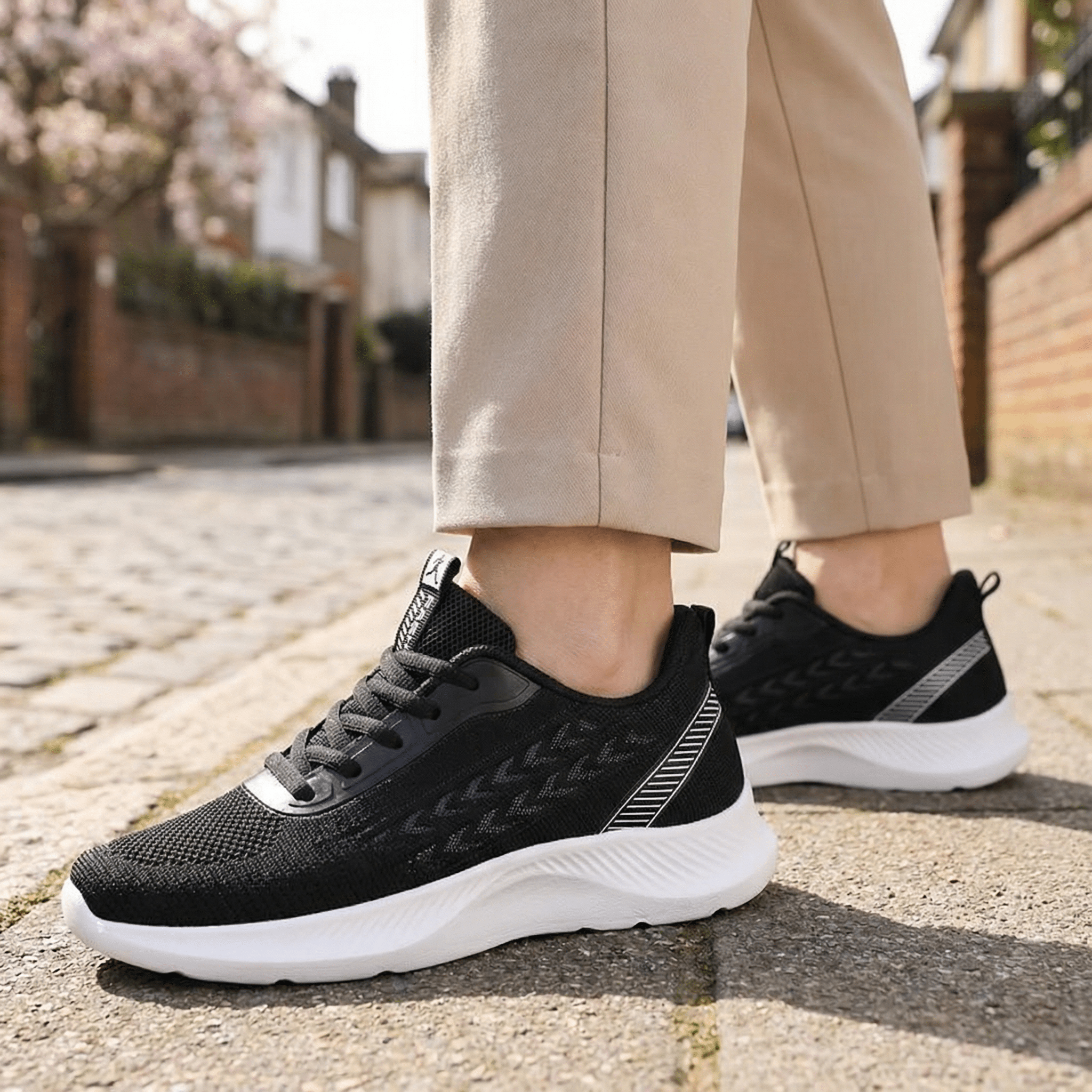 FKO Sport - Comfort – Sneakers de Fitness Légères & Semelle à Amorti Doux - Parallax