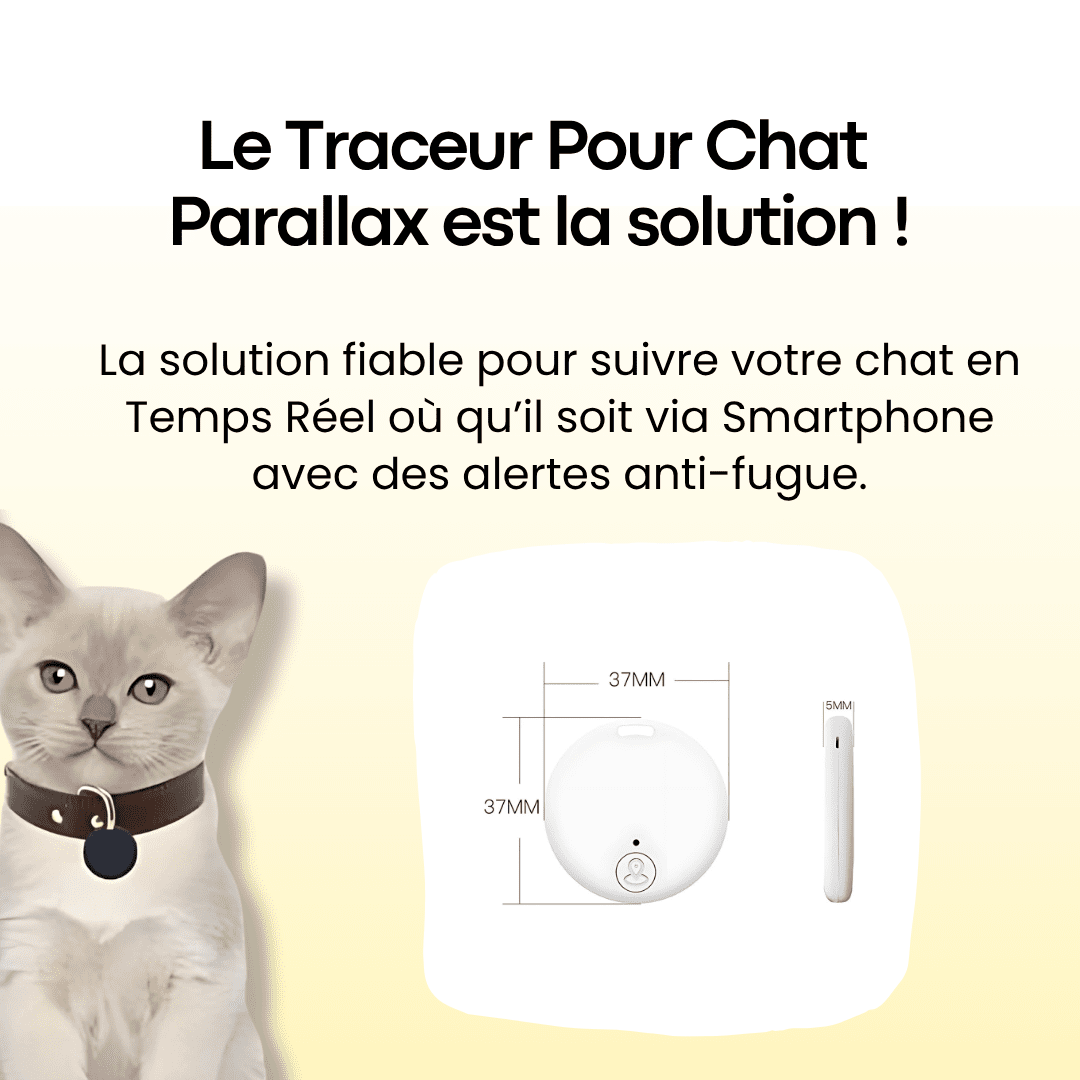 GPS Pour Chat Sans Abonnement - Parallax - Parallax