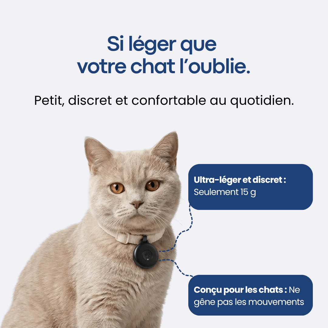 GPS Pour Chat Sans Abonnement - Parallax - Parallax