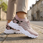 Léopard Wild – Sneakers Respirantes à Imprimé Animal & Confort de Marche - Parallax