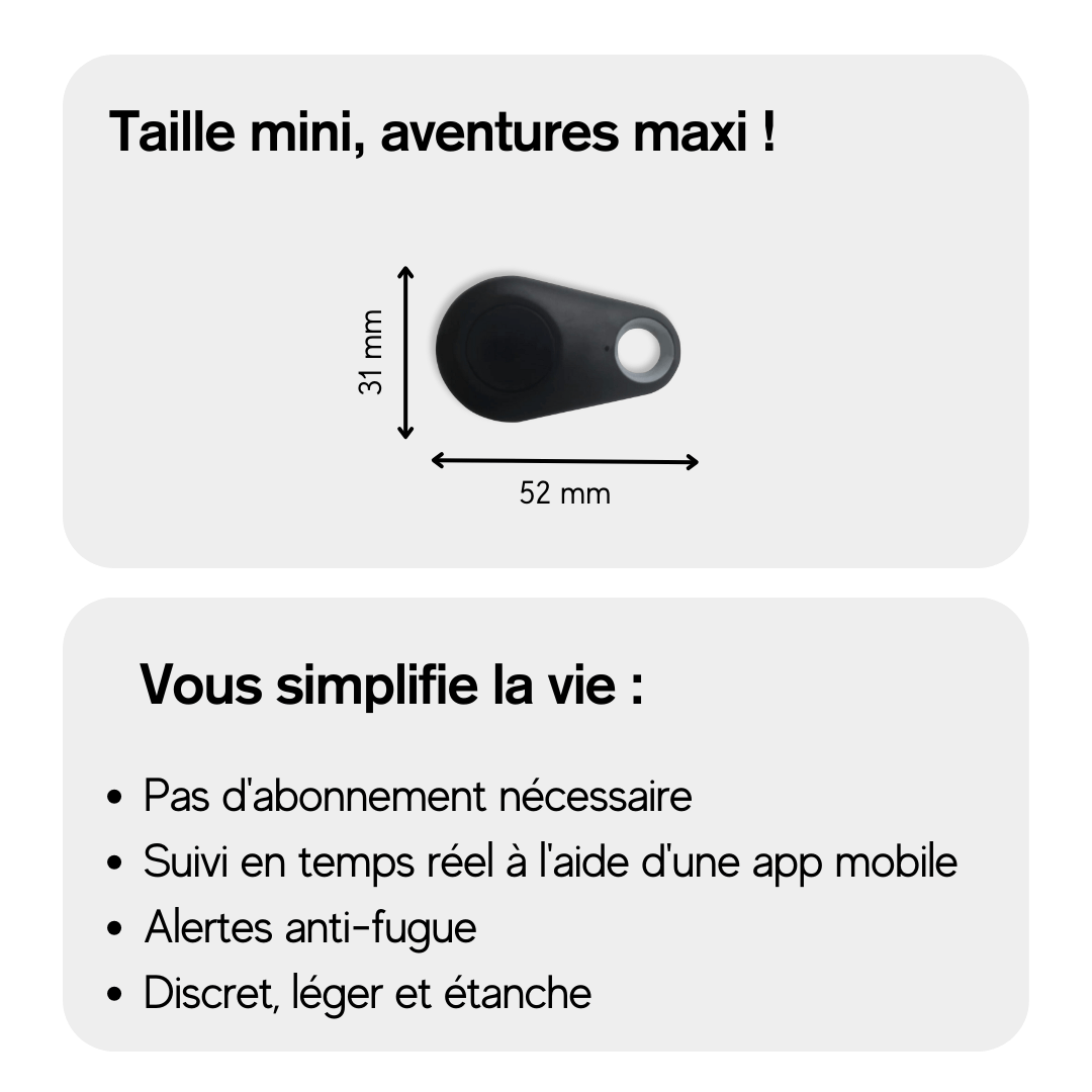 Localisateur GPS Pratique pour Chat et Chien - Havenbridges - HAVENBRIDGES