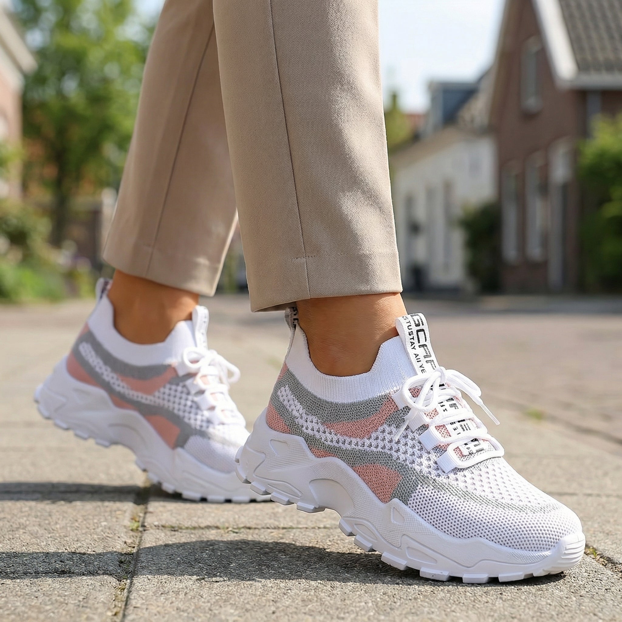 Lumina Mesh – Sneakers Colorblock Respirantes & Ultra - Légères - Parallax