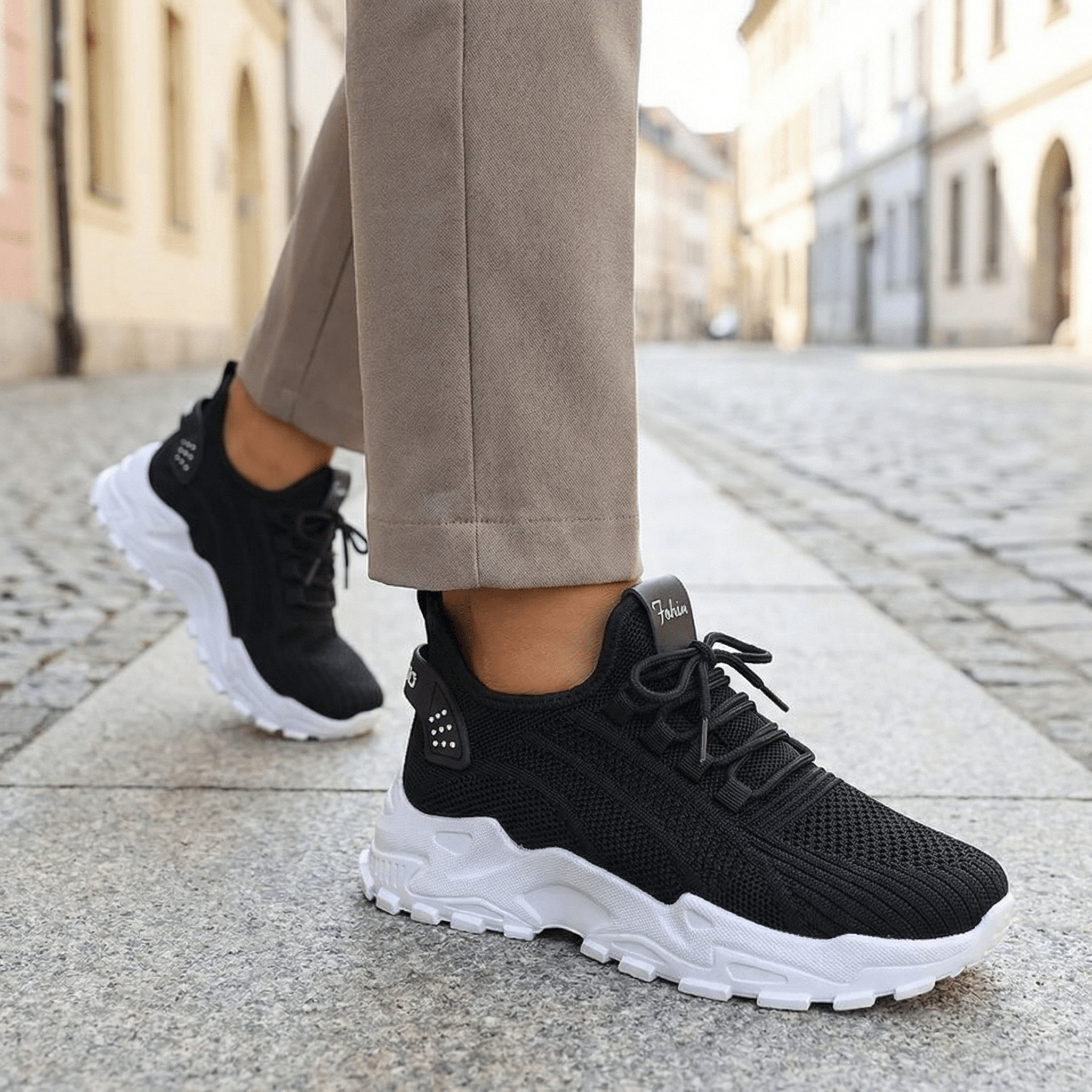 LUVIA – Baskets en Maille Respirante à Semelle Confort - Parallax