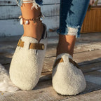 NOMA - Chaussons Femme Douillets et Chauds – Pantoufles Confort Quotidien Hiver - Parallax