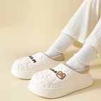 ORTHAE BEARY - Pantoufles Intérieur/Extérieur Pour Femme - Chaussons Chauds & Confort Étanche - Parallax