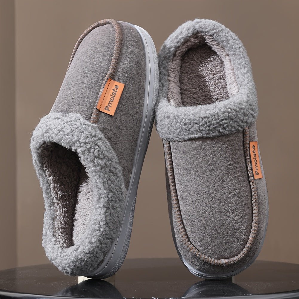 ORTHAE CORE – Pantoufles Intérieur Homme à Mémoire de Forme - Chaussons Hiver - Parallax