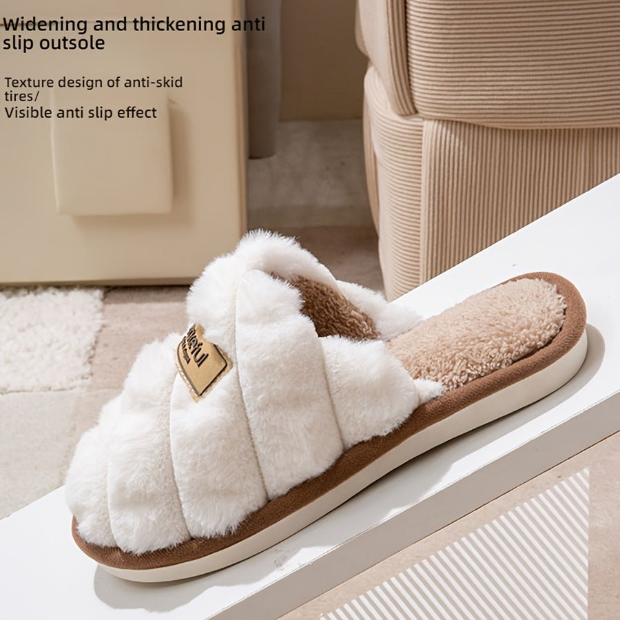 ORTHAE - Pantoufles d’Intérieur Chaudes Unisexe - Parallax