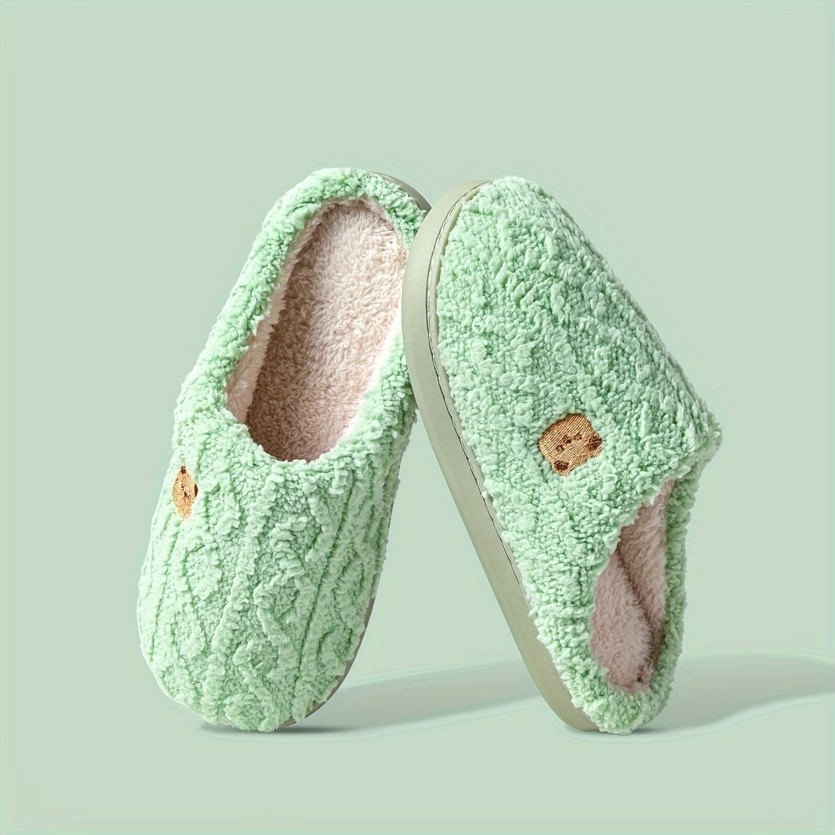 ORTHAE TEDDY - Pantoufles d’Intérieur Chaudes Unisexe - Parallax