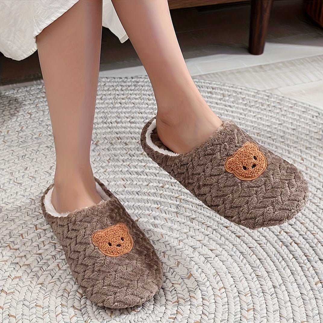 ORTHAE TEDDY – Pantoufles Intérieur Douces et Chaudes Pour Femme - Parallax