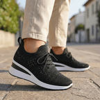 Star - Dust – Sneakers Plateformes à Strass & Semelle Compensée Confort - Parallax