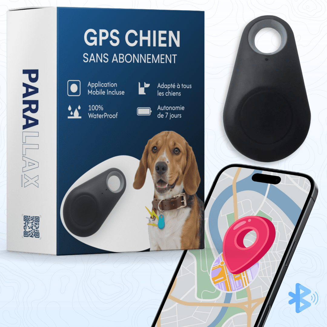 Traceur GPS Chien sans Abonnement - Parallax - Parallax