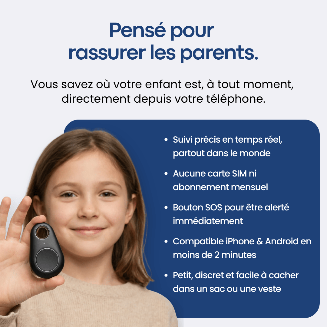 Traceur GPS Enfant Sans Abonnement | Parallax - Parallax