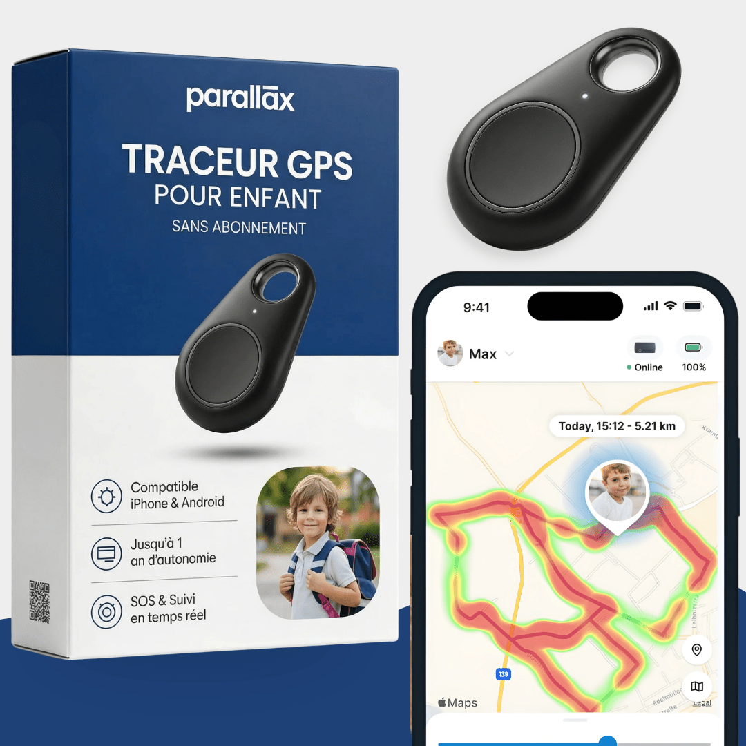 Traceur GPS Enfant Sans Abonnement | Parallax - Parallax