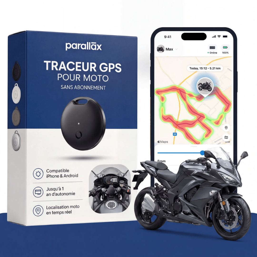 Traceur GPS Moto Sans Abonnement 3 en 1 — Parallax - Parallax