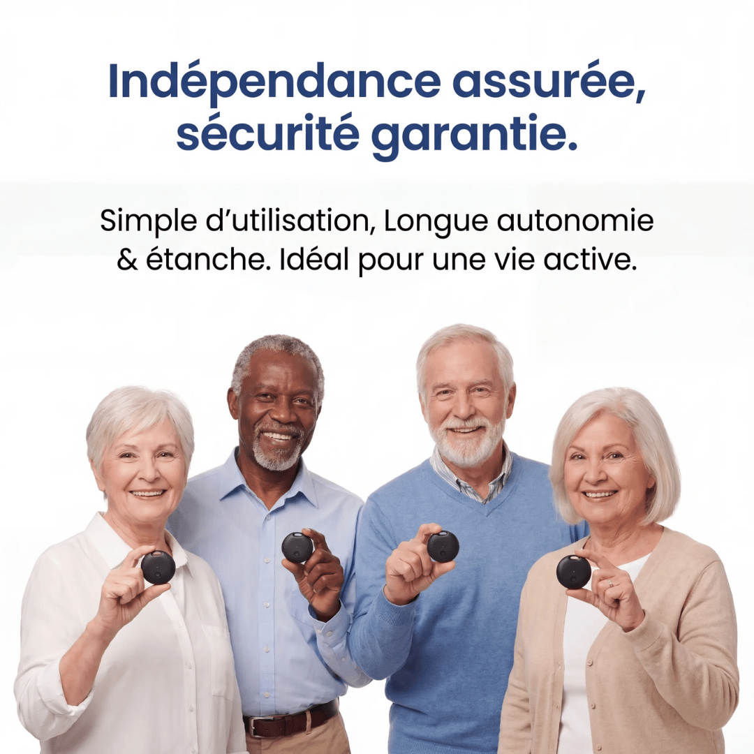 Traceur GPS Pour Seniors — Sans Abonnement — Parallax - Parallax