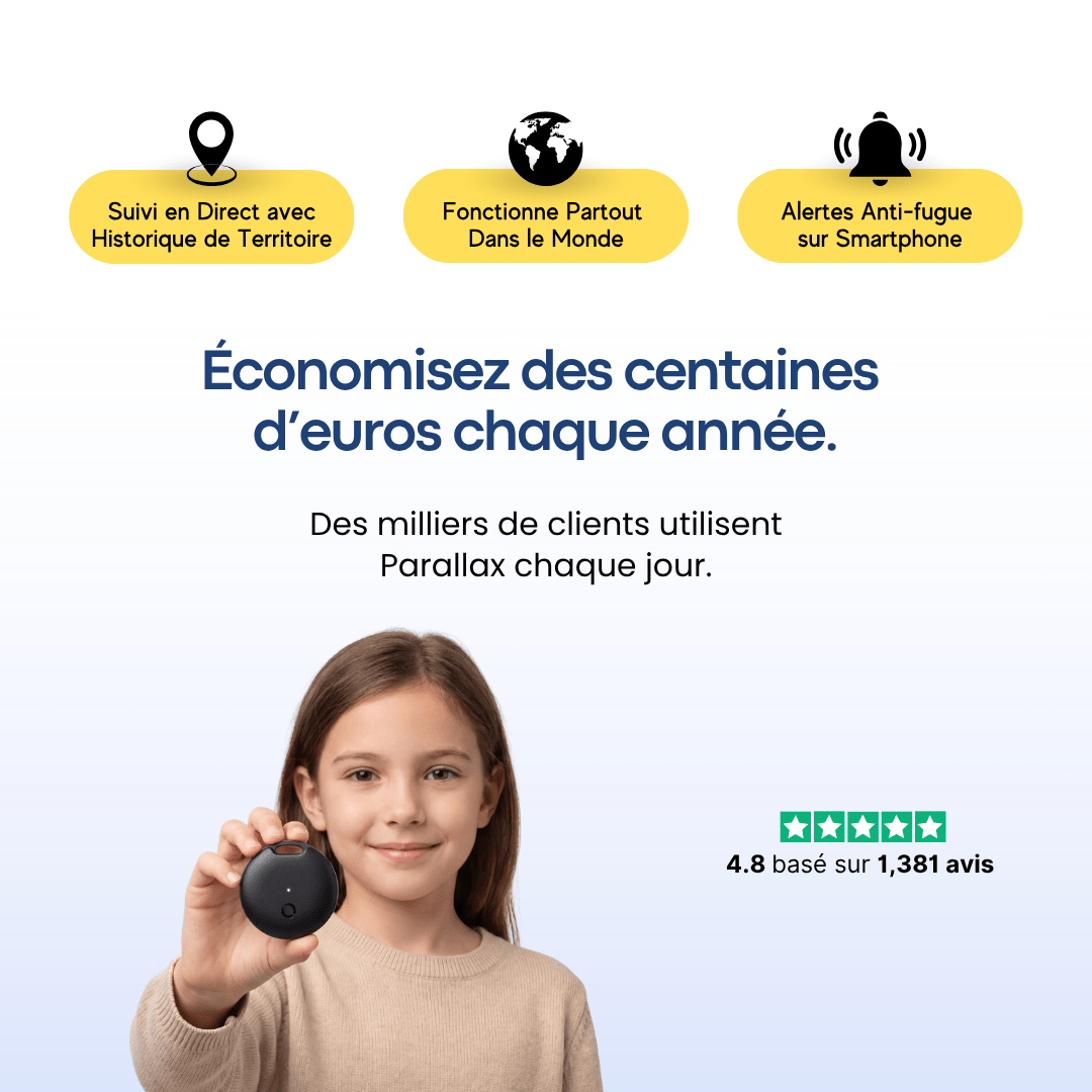 Traceur GPS Sans Abonnement 3 en 1 — Parallax - Parallax